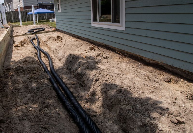 Foundation Drainage Installation